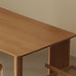 Solid Wood Rectangle Dining Table Modern Contemporary Kitchen Wood Table with 4 Legs Clearhalo ' dining_table' 'Dining Tables & Seating' 'Dining Tables' 'furn' 'furn_dining_table' 'Furniture' 'furniture_dining_table' 'Kitchen & Dining Furniture' 'kitchen&dining_furn' 'kitchen' 'kitchen_dining_table' 1200x1200_55a3f3f2-04b8-47a2-be8a-15ec6ed1608a