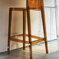 Contemporary Acrylic Armless Low Back Bar Stool with Footrest