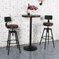 Industrial Style Round Seat Adjustable Height Counter Stool for Kitchen Bar Clearhalo 'Bar Furniture' 'Bar Stools' 'bar_stools' 'furn' 'furn_bar_stools' 'furniture_bar_stools' 'Kitchen & Dining Furniture' 'kitchen&dining_furn' 'kitchen' 'kitchen_furn' Furniture' 1200x1200_55a73841-ba56-4813-81d0-fa0c2fea0903