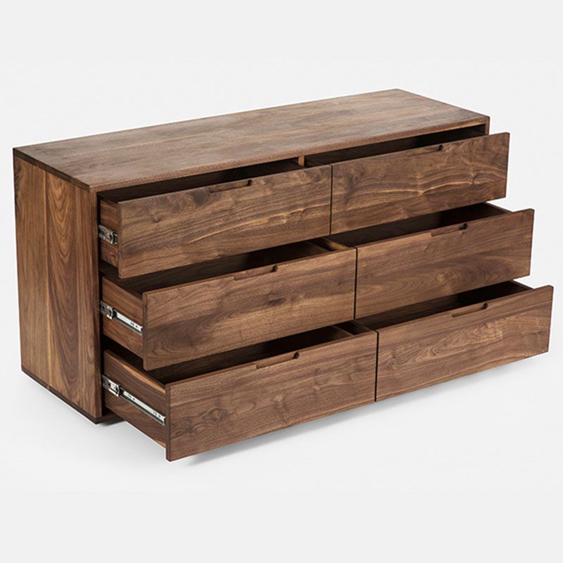 Cofre de lencería contemporánea horizontal/vertical de lencería contemporánea para dormitorio