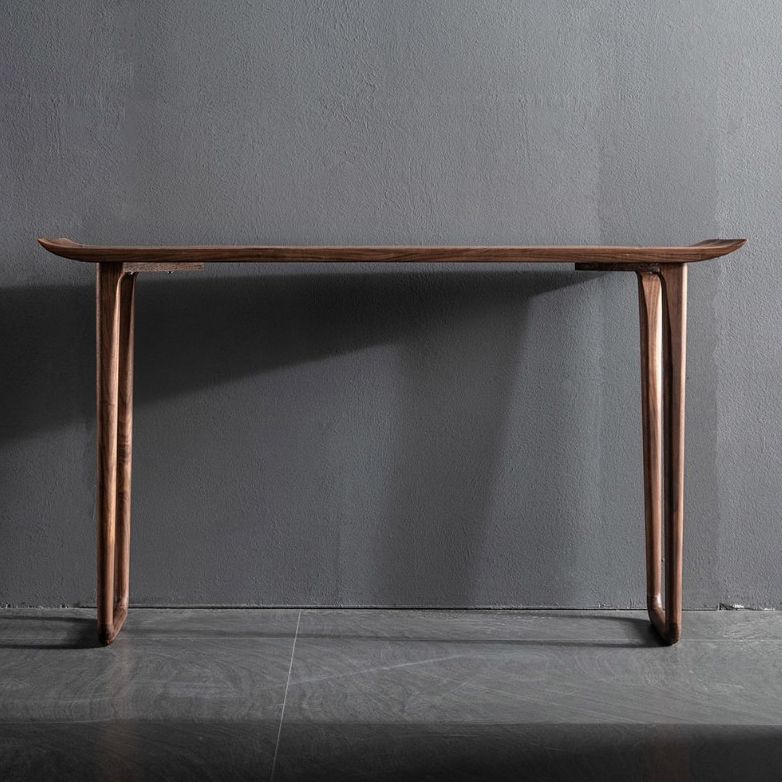 Tisch mit Kiefernmahlholz Konsole, 11,81 Zoll breit, Halle Akzent -Rechtecktisch