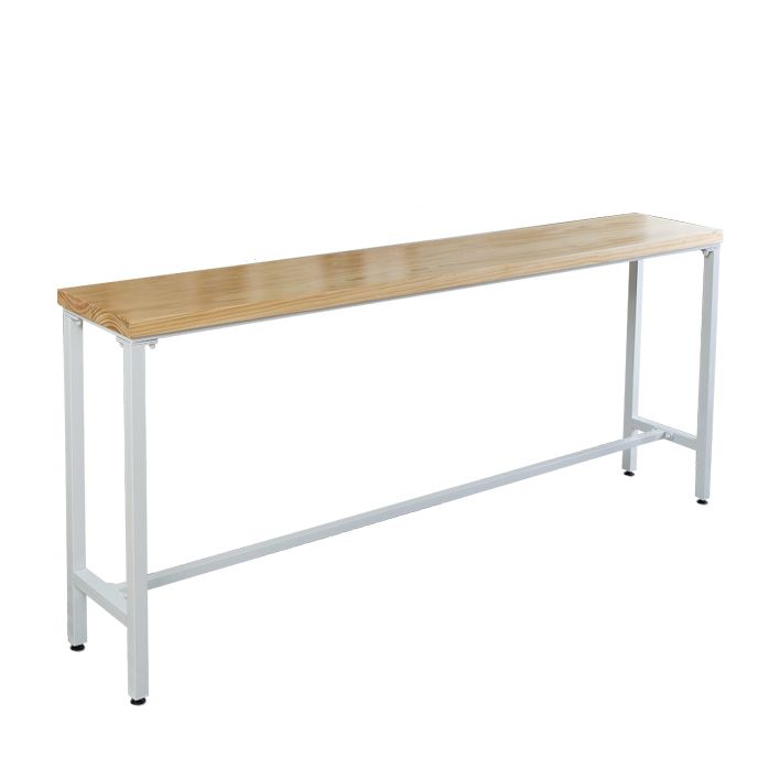 1/5/9 stuks industriële rechthoekige balktafel set houten toonbanktafel met hoge ontlasting