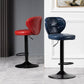 Industrial Style Leather Upholstered Barstool Adjustable Height Swivel Bar Stool Clearhalo 'Bar Furniture' 'Bar Stools' 'bar_stools' 'furniture_bar_stools' 'Kitchen & Dining Furniture' 'kitchen&dining_furn' 'kitchen' 'kitchen_furn' Furniture' 1200x1200_55acb1f4-1954-41e1-bb42-228399cfc4bd