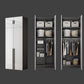 White Colour Wardrobe Contemporary Style Wooden Wardrobe Closet with Hinged Door