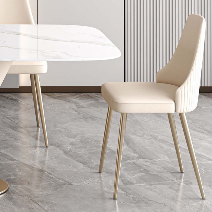 Luxury Sintered Stone Top Dining Set Rectangle 1/4/5/7 Pieces Dinette Table Set Clearhalo 'Dining Room Sets' 'Dining Tables & Seating' 'dining_room_set' 'furn' 'furn_dining_room_set' 'Furniture' 'Kitchen & Dining Furniture' 1200x1200_55b68bbe-a6ec-42f7-9561-c7c522949af6