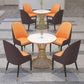 Glam 1/2/3/4/5 Pieces Dining Set Sintered Stone Dining Table Set for Dining Areas Clearhalo 'Dining Room Sets' 'Dining Tables & Seating' 'dining_room_set' 'furn' 'furn_dining_room_set' 'Furniture' 'furniture_dining_room_set' 'Kitchen & Dining Furniture' 1200x1200_55bb06ac-ecc2-4990-b6f7-c9baf4b9d83c