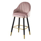 Metal Contemporary Dining Room Arm Stool Kitchen Low Back Bar Stool Clearhalo 'Bar Furniture' 'Bar Stools' 'bar_stools' 'furn' 'furn_bar_stools' 'Furniture' 'furniture_bar_stools' 'Kitchen & Dining Furniture' 1200x1200_55bc0fb8-1f5a-4ae8-b8d1-a99640c4e627