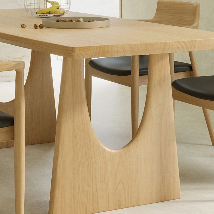 Modern Solid Wood Dining Room Set 1/2/4/5/7 Pieces Pine Dining Room Chair Set Clearhalo 'Dining Room Sets' 'Dining Tables & Seating' 'dining_room_set' 'furn' 'furn_dining_room_set' 'Furniture' 'Kitchen & Dining Furniture' 1200x1200_55bd34bb-885a-4a4e-9c2a-b66fd149f671