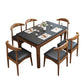 Contemporary Rectangle Dinner Table 4 Legs Kitchen Dining Table Clearhalo 'Dining Tables & Seating' 'Dining Tables' 'dining_table' 'furn' 'furn_dining_table' 'Furniture' 'Kitchen & Dining Furniture' 1200x1200_55bdc589-1f2a-4b09-98fb-7850b7dba09e