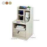 Table de nuit en bois Table de chevet minimaliste de style moderne avec tiroirs