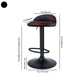 Black Modern Metal Bar Stool Adjustable Footrest Low Back Indoor Stool Clearhalo 'Bar Furniture' 'Bar Stools' 'bar_stools' 'furniture_bar_stools' 'Kitchen & Dining Furniture' 'kitchen&dining_furn' 'kitchen' 'kitchen_furn' Furniture' 1200x1200_55bfff14-4cda-44e3-9f69-5dd859b3c112