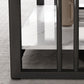 Slate 4 Legs Coffee Table Rectangle Single Coffee Table with Shelf Clearhalo 'Coffee & Accent Tables' 'Coffee Tables' 'coffee_tables' 'furn' 'furn_coffee_tables' 'Furniture' 'Living Room Furniture' 1200x1200_55c1be5e-fa3b-427e-9e17-07154a2e15df
