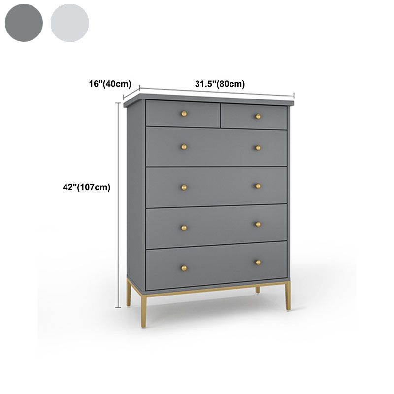 Glam Engineered Wooden Storage Chest Bedroom Chest with Drawers Clearhalo 'Bedroom Furniture' 'Dressers & Chests' 'dressers_chests' 'furn' 'furn_dressers_chests' 'Furniture' 1200x1200_55c2d31e-d404-49b4-8b8f-7f8eedbf3dd8