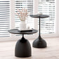 Mid-Century Modern Iron Coffee Table Pedestal Coffee Cocktail Table for Living Room Clearhalo 'Coffee & Accent Tables' 'Coffee Tables' 'coffee_tables' 'furn' 'furn_coffee_tables' 'Furniture' 'Living Room Furniture' 1200x1200_55c8db1d-2a16-4967-aafd-ede793f6378a