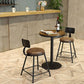 Industrial Style Bar Table Wood and Metal Pub Table for Coffee Shop Clearhalo 'Bar Furniture' 'Bar Tables' 'bar_tables' 'furn' 'furn_bar_tables' 'Furniture' 'furniture_bar_tables' 'Kitchen & Dining Furniture' 'kitchen&dining_furn' 'kitchen' 1200x1200_55c9317a-8ec3-49b2-9e3b-1cf66dd1e1cd