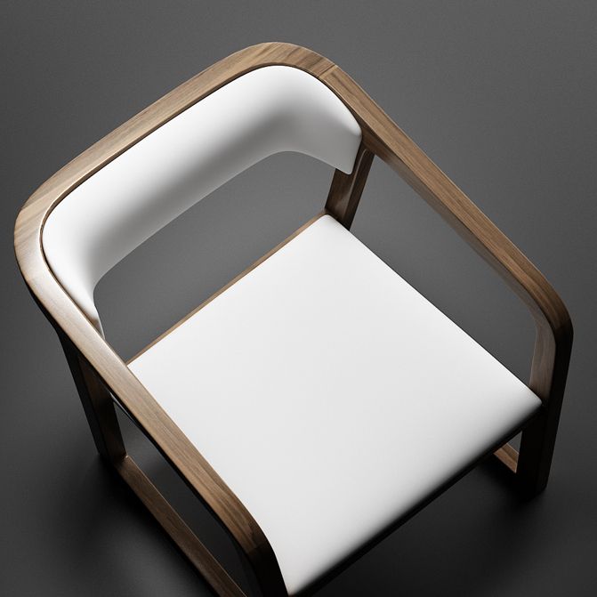 Scandinavian Wood Dining Kitchen Room Chair Open Back Arm Chair Clearhalo ' kitchen&dining_furn' 'Dining Chairs' 'Dining Tables & Seating' 'dining_chair' 'furn' 'furn_dining_chair' 'Furniture' 'furniture_dining_chair' 'Kitchen & Dining Furniture' 'kitchen' 1200x1200_55c9fdc4-9bab-4ffe-83db-4760f5ad8cee