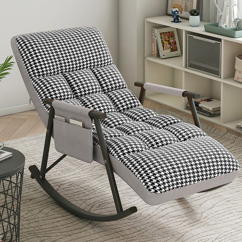 Modern Recliner Chair Upholstered Recliner Chair for Living Room Clearhalo 'Chairs & Seating' 'furn' 'furn_rocking_chairs' 'Furniture' 'Living Room Furniture' 'Rocking Chairs' 'rocking_chairs' 1200x1200_55ca8978-a2b4-41b1-9834-c85cdfd5cd40