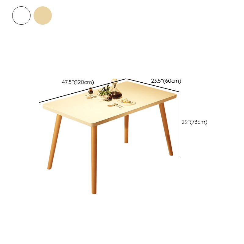 Modern Table Tripod Base Dining Table for Kitchen Dining Room Clearhalo 'Dining Tables & Seating' 'Dining Tables' 'dining_table' 'furn' 'furn_dining_table' 'Furniture' 'Kitchen & Dining Furniture' 1200x1200_55d201c4-3033-435e-bf67-8e411e2744d3