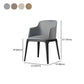 Modern Dining Room Side Chairs Faux Leather Dining Chairs for Kitchen Clearhalo 'Dining Chairs' 'Dining Tables & Seating' 'dining_chair' 'furn' 'furn_dining_chair' 'Furniture' 'furniture_dining_chair' 'Kitchen & Dining Furniture' 1200x1200_55d2a172-7065-4060-bf76-60043d911b1e