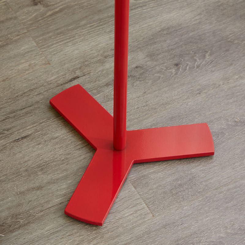 Iron Pedestal End Table Solid Color Round Metal Tray Top Side End Table Clearhalo 'Coffee & Accent Tables' 'End & Side Tables' 'end_side_table' 'end_side_tables' 'furn' 'furn_end_side_tables' 'Furniture' 'furniture_end_side_table' 'Living Room Furniture' 1200x1200_55d37e84-2b23-4bf7-8277-865f24f90fec