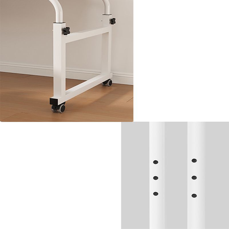 Adjustable Height Computer Desk Bedroom Office Desk with Caster Wheels Clearhalo 'furn' 'furn_office_desk' 'Furniture' 'Office Desks' 'Office Furniture' 'office_desk' 1200x1200_55d7ced2-2b72-464a-99a6-e060283ff5ee
