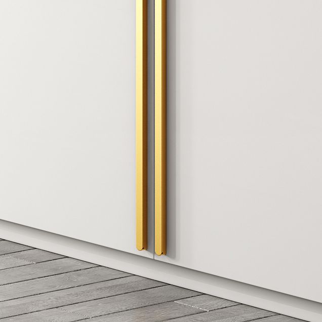 Witte kleur houten garderobe eigentijdse stijl garderobe kast met lade