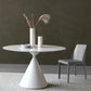 Metal Modern Round Dining Table Sintered Stone Table for Dining Room Clearhalo 'Dining Tables & Seating' 'Dining Tables' 'dining_table' 'furn' 'furn_dining_table' 'Furniture' 'furniture_dining_table' 'Kitchen & Dining Furniture' 'kitchen' 'kitchen_dining_table' 1200x1200_55dcb775-1366-45a0-8646-96832eee289e