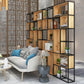 9.84"W Bookshelf Industrial Style Open Back Bookcase for Home and Office Clearhalo 'Bookcases' 'furn' 'furn_bookcases' 'Furniture' 'furniture_bookcases' 'kitchen' 'kitchen_bookcases' 'Living Room Furniture' 'Office Furniture' 1200x1200_55e24dad-bb2b-486a-8f11-ed96a11194cb