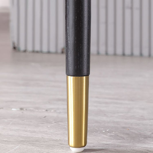 グラムオープンバックダイニングアームチェアPUレザーダイニングチェアホーム用