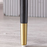 Silla de comedor de cuero para comedor de espalda abierta de espalda para el hogar para el hogar