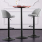 Contemporary Adjustable Height Footrest Barstool Matte Finish Upholstered Stool Clearhalo 'Bar Furniture' 'Bar Stools' 'bar_stools' 'Furniture' 'furniture_bar_stools' 'Kitchen & Dining Furniture' 1200x1200_55e268a3-a56d-482e-960d-16c9e6a89c9c