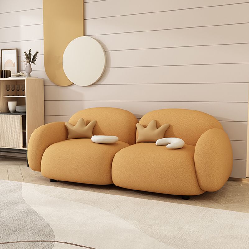 現代的な27.56 "Hフェイクレザースクエアアームソファリビングルーム