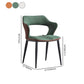 Open Back Dining Arm Chairs Upholstered Dining Armchairs with Metal Legs (Set of 2) Clearhalo ' kitchen&dining_furn' 'Dining Chairs' 'Dining Tables & Seating' 'dining_chair' 'furn' 'furn_dining_chair' 'Furniture' 'furniture_dining_chair' 'Kitchen & Dining Furniture' 'kitchen' 1200x1200_55e459dd-46b5-479d-86d7-1c5bc5362453