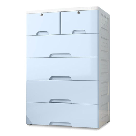 Gabinete de almacenamiento contemporáneo con patas de plástico Armario de plástico