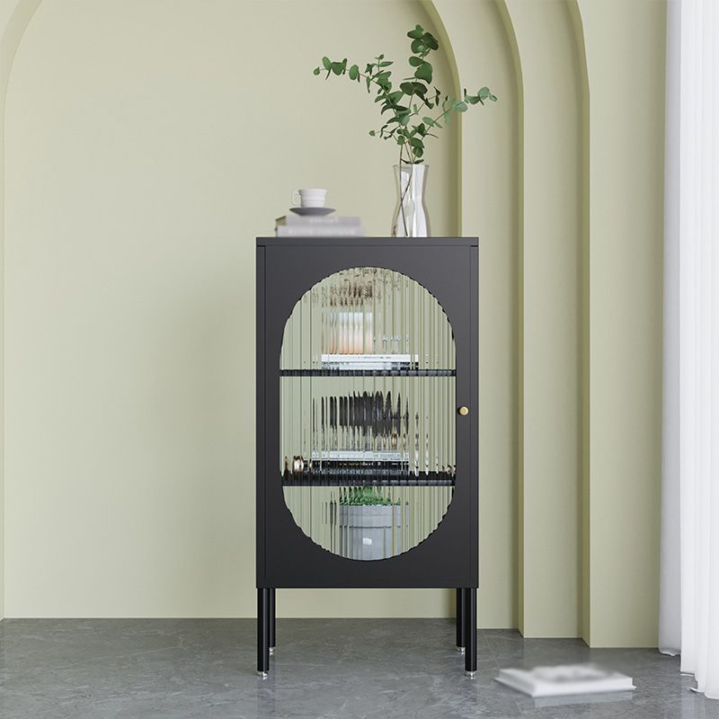 20 "brede ijzeren dressoir moderne glazen deuren kasten eetserver voor woonkamer