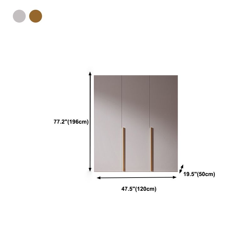 Armoire de style moderne Armoire en bois avec porte pour chambre à coucher