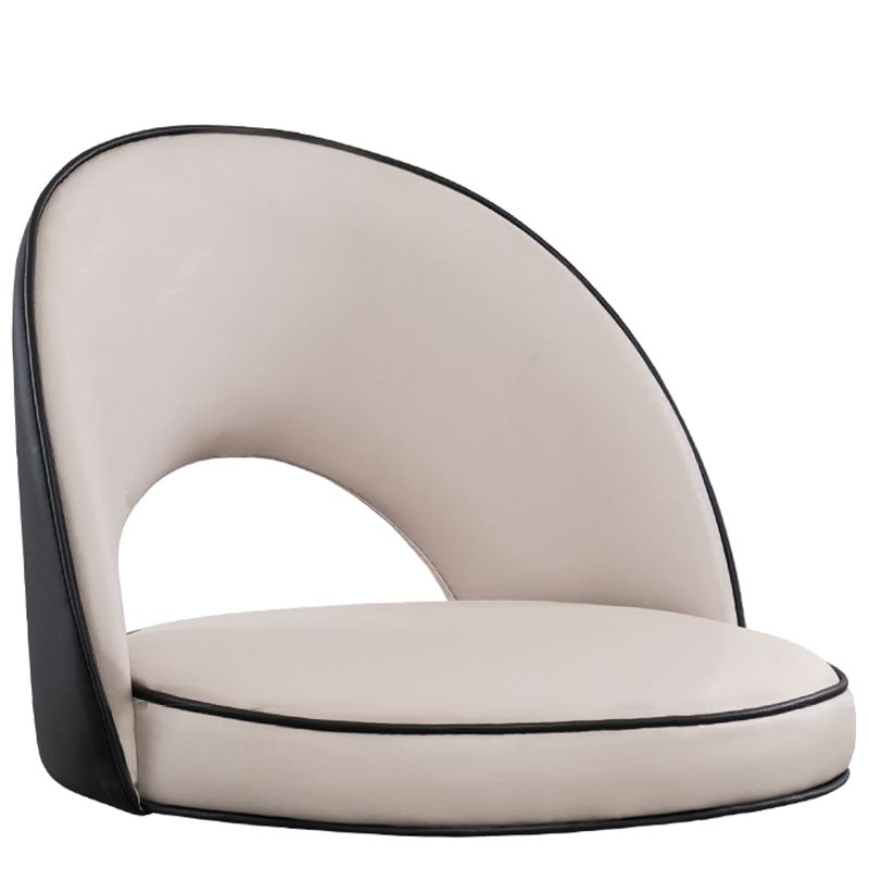 Tabourets de bar pivotants à hauteur réglable, style Glam, en simili cuir, avec base noire