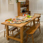 Rectangle Solid Wood Dining Table Modern Trestle Base Dining Table Clearhalo 'Dining Tables & Seating' 'Dining Tables' 'dining_table' 'furn' 'furn_dining_table' 'Furniture' 'furniture_dining_table' 'Kitchen & Dining Furniture' 'kitchen' 'kitchen_dining_table' 1200x1200_55e8657a-5108-42b8-b207-b94a6ef96da3