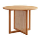 Contemporary Solid Wood Dinner Table Round Wood Base Dining Table Clearhalo 'Dining Tables & Seating' 'Dining Tables' 'dining_table' 'furn' 'furn_dining_table' 'Furniture' 'Kitchen & Dining Furniture' 1200x1200_55e8cb20-5886-4b39-a9f3-e16eca329715