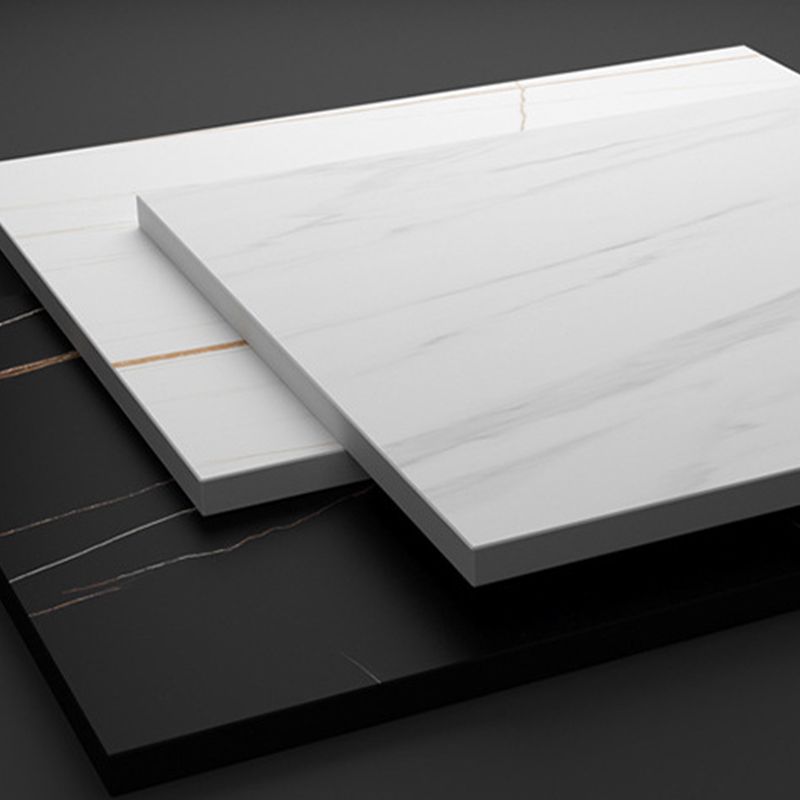 棚のある現代的な金属そりの長方形の二重層リビングルームエンドテーブル