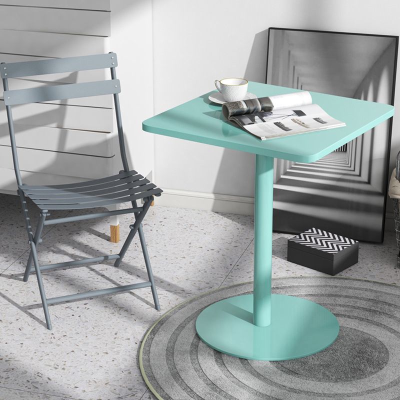 Medieval Modern Style Pedestal Base Design Square Metal Table Side Table Clearhalo 'Coffee & Accent Tables' 'End & Side Tables' 'end_side_tables' 'furn' 'furn_end_side_tables' 'Furniture' 'Living Room Furniture' 1200x1200_55ed6da1-d75f-4a47-b0e0-b666e61b75bd