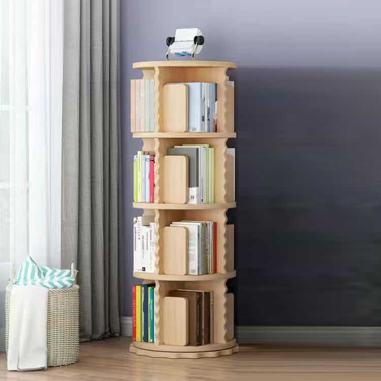 Scandinavian Style Bookshelf Closed Back Solid Wood Bookcase for Home Office Study Room Clearhalo 'Bookcases' 'furn' 'furn_bookcases' 'Furniture' 'furniture_bookcases' 'kitchen' 'kitchen_bookcases' 'Living Room Furniture' 'Office Furniture' 1200x1200_55eebfde-eb6a-4a9d-a2db-a9f126a1e298