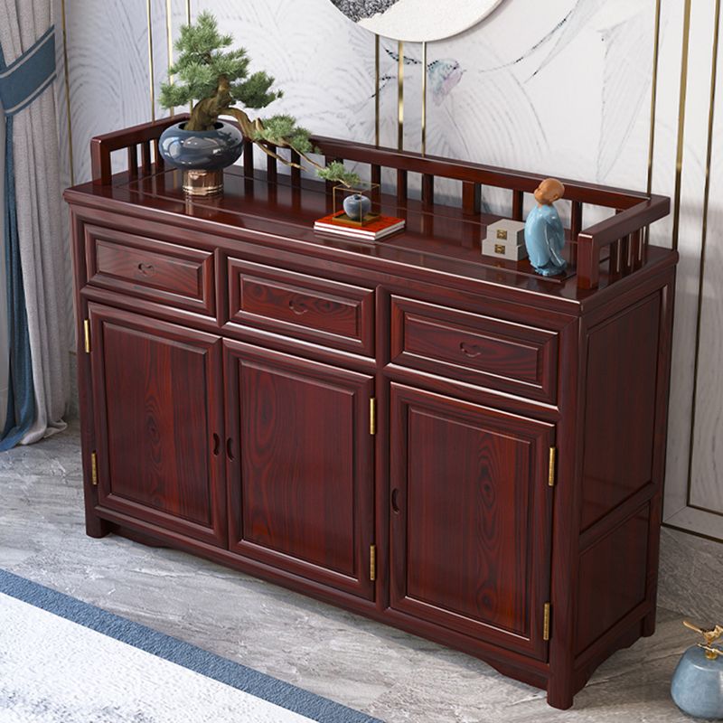 Traditional Rectangle Storage Cabinet Solid Wood Accent Cabinet Clearhalo 'Cabinets & Chests' 'cabinets_chests' 'furn' 'furn_cabinets_chests' 'Furniture' 'Living Room Furniture' 1200x1200_55ef6ff1-7abb-4184-b3a6-3b34e380ddd5