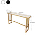 Modern Bar Height Table Faux Marble Top Bistro Table with Gold Base Clearhalo 'Bar Furniture' 'Bar Tables' 'bar_tables' 'furn' 'furn_bar_tables' 'Furniture' 'Kitchen & Dining Furniture' 1200x1200_55ef95b6-1080-42be-a4df-3495835c38bc