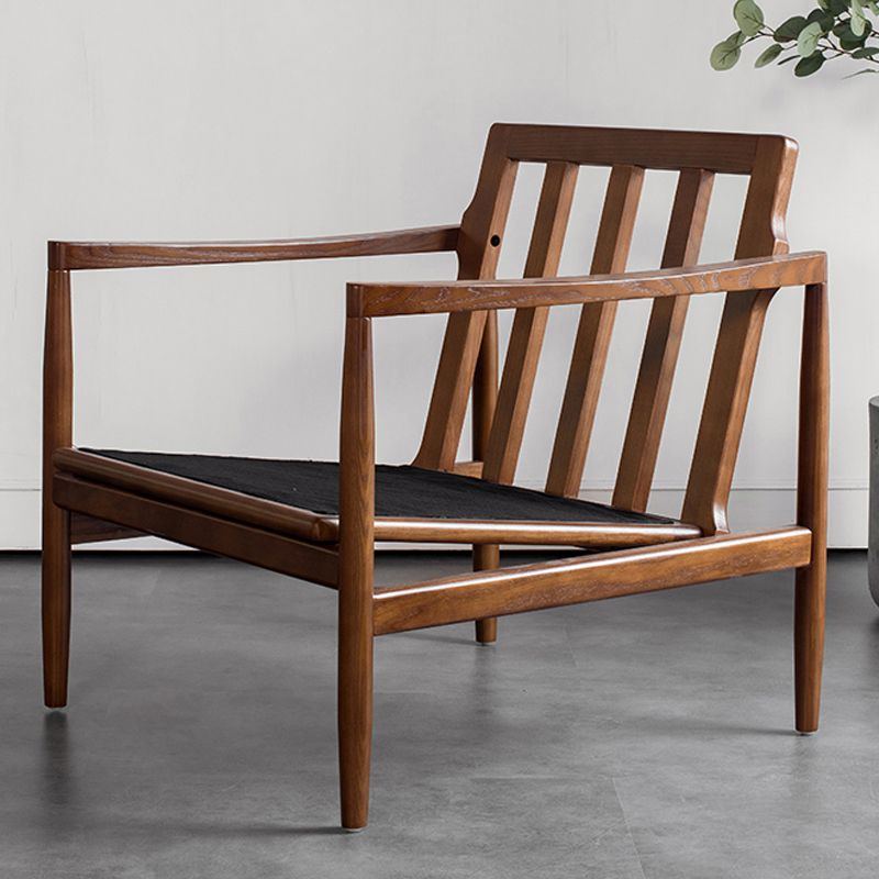 Pu Leather Arm Chair Square Arms Solid Wood Frame Pillow Back Chair Clearhalo 'Accent Chairs' 'accent_chairs' 'Chairs & Seating' 'furn' 'furn_accent_chairs' 'Furniture' 'Living Room Furniture' 1200x1200_55f7c5e5-083e-40ab-ac8e-cc9fb3fd2f5f