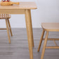 Rectangle Oak Wood Dining Table in Nature Modern Kitchen Table with 4 Legs Clearhalo ' dining_table' 'Dining Tables & Seating' 'Dining Tables' 'furn' 'furn_dining_table' 'Furniture' 'furniture_dining_table' 'Kitchen & Dining Furniture' 'kitchen&dining_furn' 'kitchen' 'kitchen_dining_table' 1200x1200_55f82a19-bfc2-44fb-87e8-4a407f28ba49