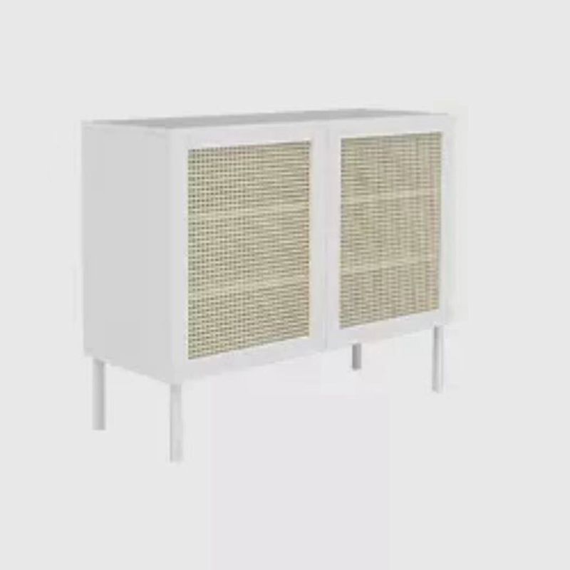 Server in legno massiccio di pino moderno 16 "W x 35" H POOS BAFFET SITEBBLET