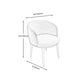 Arms Included Chair 19.6" L x 20.8"W x29.5 H  Chair for Living Room