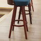 Nordic Style Counter and Bar Stool Backrest Solid Wood Upholstered Counter Chair Clearhalo 'Bar Furniture' 'Bar Stools' 'bar_stools' 'furniture_bar_stools' 'Kitchen & Dining Furniture' 'kitchen&dining_furn' 'kitchen' 'kitchen_furn' Furniture' 1200x1200_55fca233-5b77-4721-be6d-01e606f26b6f