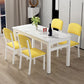 Modern Rectangular Dining Table Wooden Tabletop for Living Room Clearhalo 'Dining Tables & Seating' 'Dining Tables' 'dining_table' 'furn' 'furn_dining_table' 'Furniture' 'Kitchen & Dining Furniture' 1200x1200_55fd513c-6c94-498c-ad6f-db53039dd525